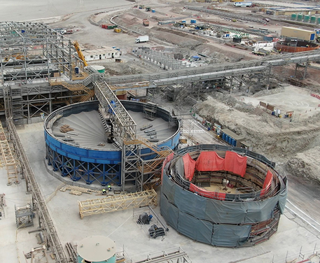 Desal plant and port on-shore works, Proyecto Quebrada Blanca 2