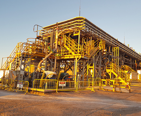 Contrato principal (EPC) Planta Moly Minera Centinela