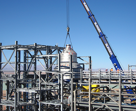 Planta de cristalización de nitrato de potasio kno3, SQM Coya Sur