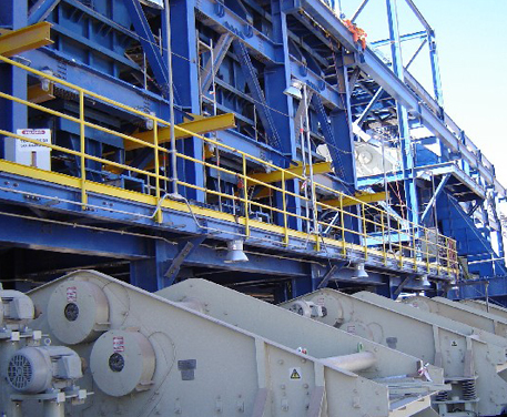 Montaje multidisciplinario proyecto cambio tecnológico María Elena planta de chancado